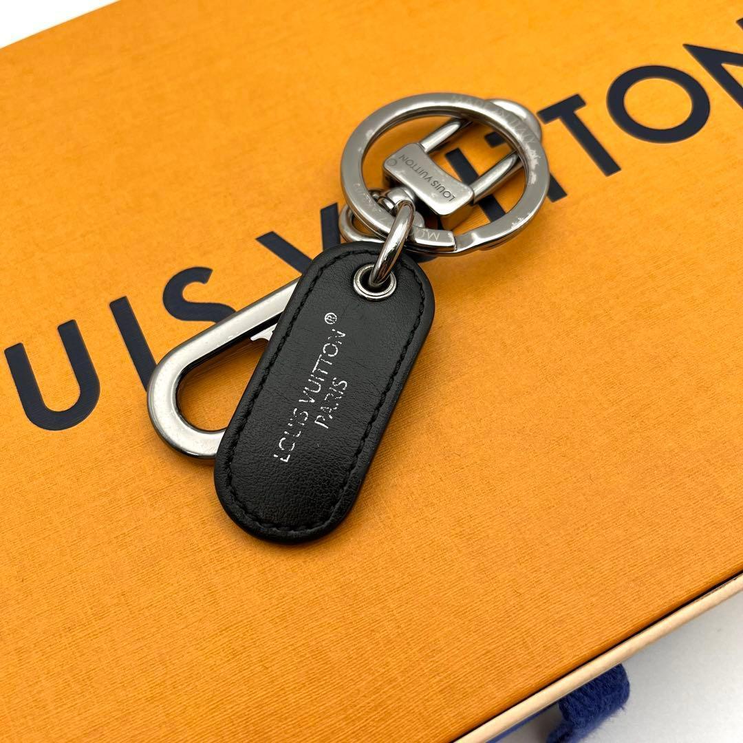 美品✨箱付 ルイヴィトン キーホルダー LVシグネチャー キーリング エクリプス