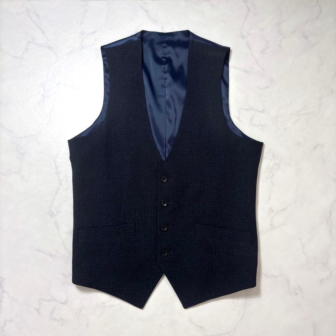 未使用級✨スーツセレクト 3ピース セットアップ ストレッチ 現行 XL