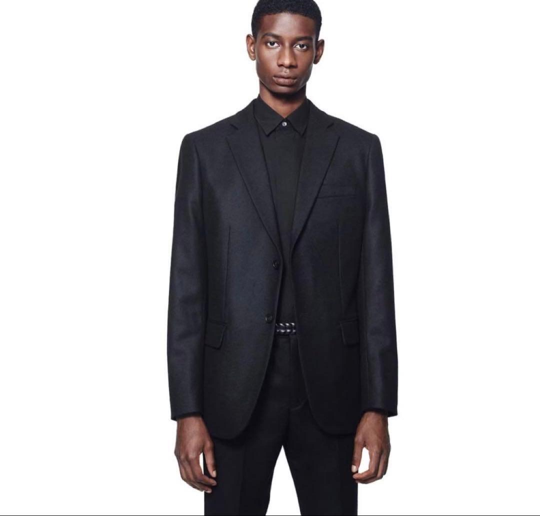 UNIQLO プラスジェイ　ウールテーラードジャケット M BLACK 20AW