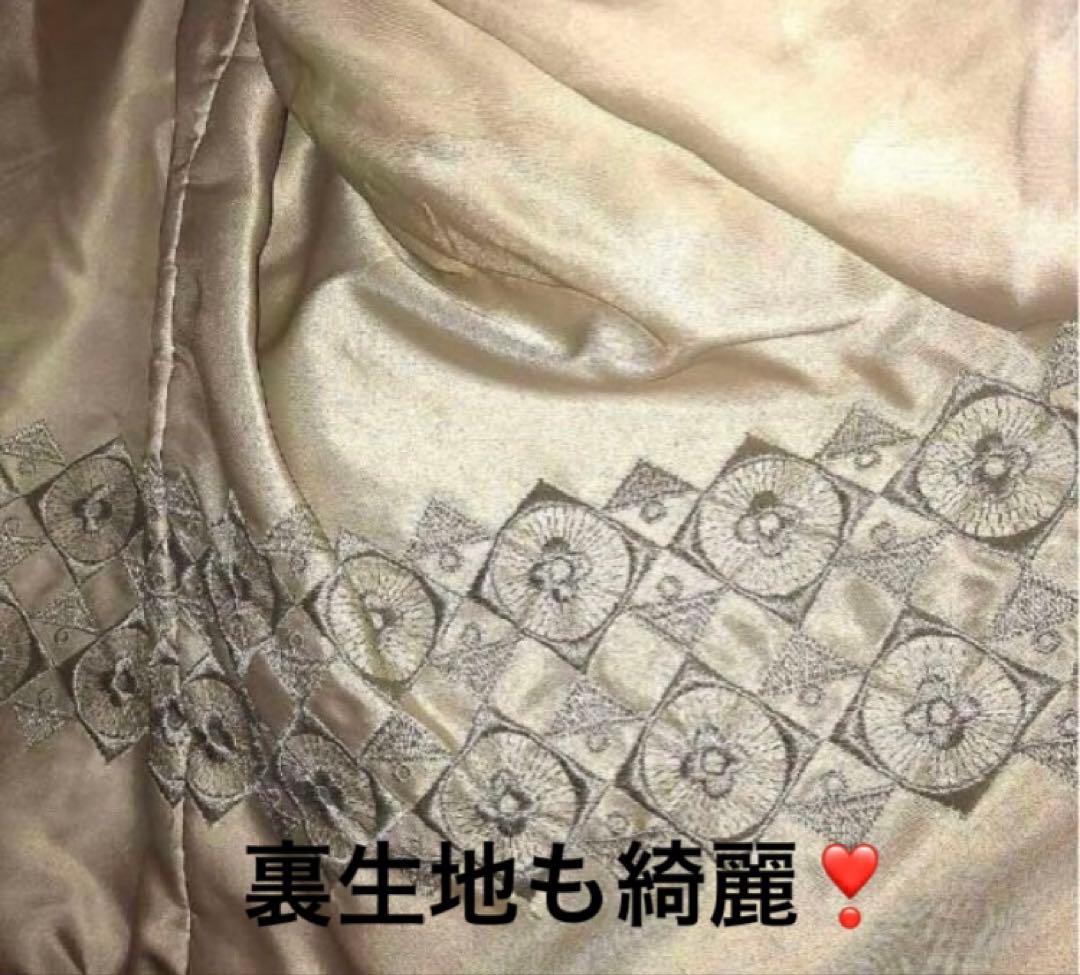 毛皮美品❣️希少デザイン★パロミノミンクヴィンテージミドル丈 女優風 9〜11号