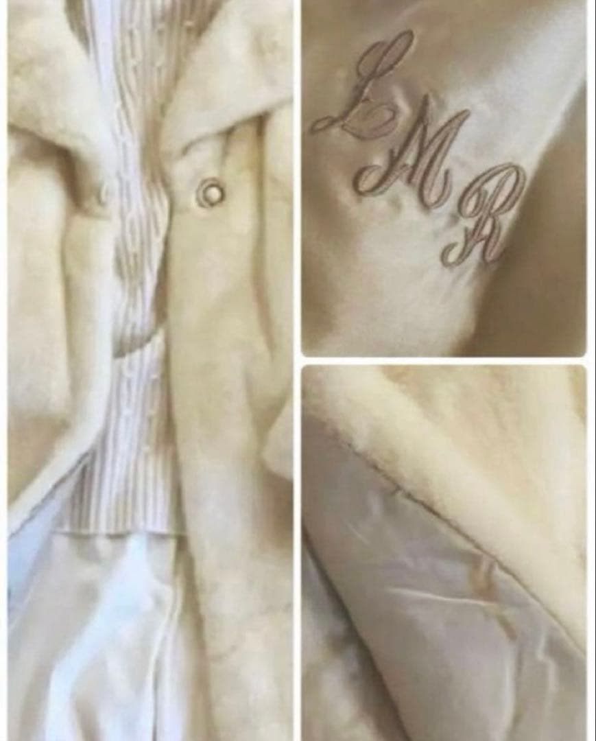 毛皮美品❣️希少デザイン★パロミノミンクヴィンテージミドル丈 女優風 9〜11号