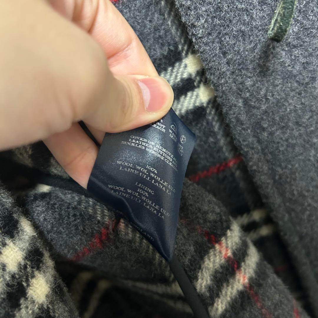 【未使用級】BURBERRY バーバリー スペシャリティ ダッフルコート　グレー