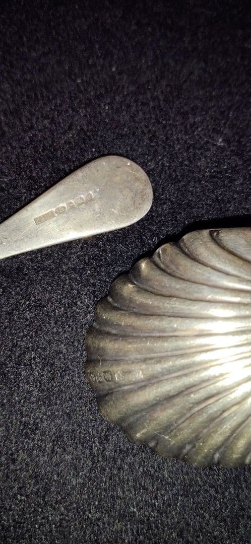 アンティーク　キャディースプーン　2本