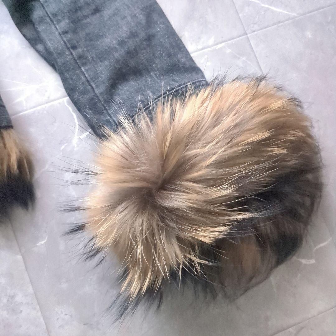 EPOCA リアルファー デニムジャケットラクーン おしゃれ