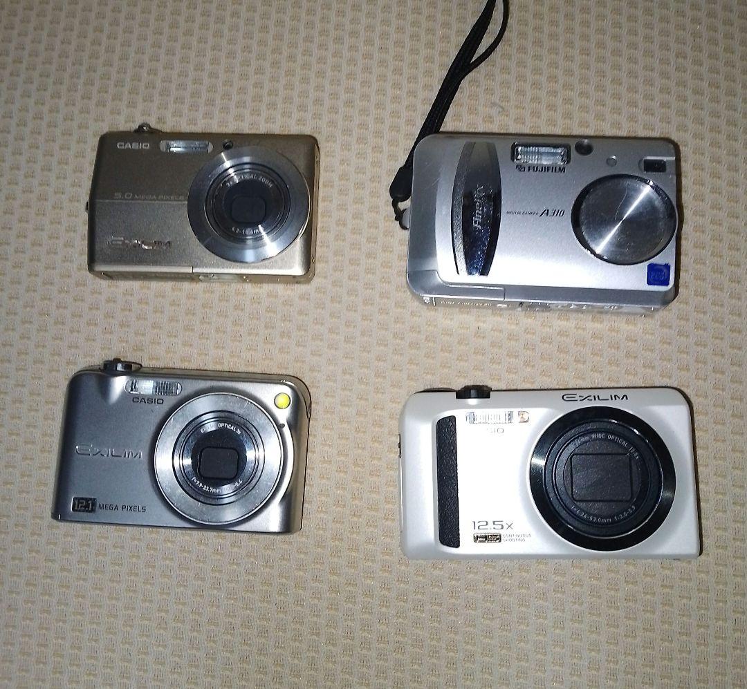 CASIO　ZR300 Z500 Z1200 FUJIFILM A310 4台