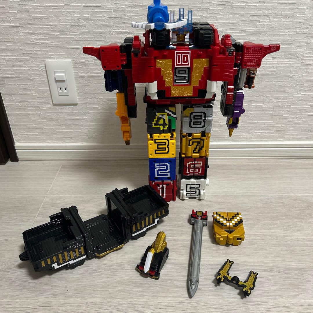 【ど迫力】動物戦隊ジュウオウジャー　DXワイルドトウサイドデカキング