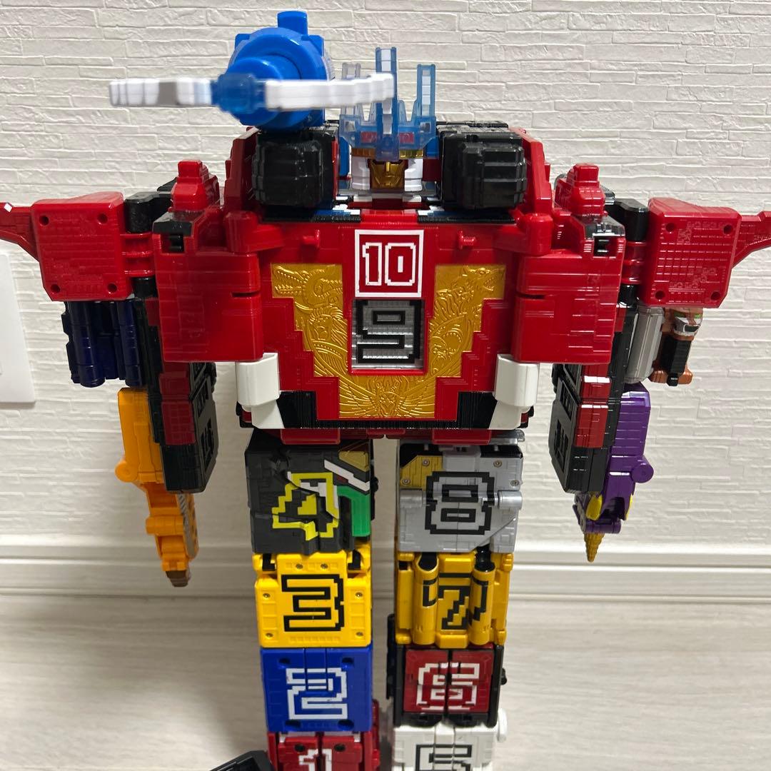 【ど迫力】動物戦隊ジュウオウジャー　DXワイルドトウサイドデカキング