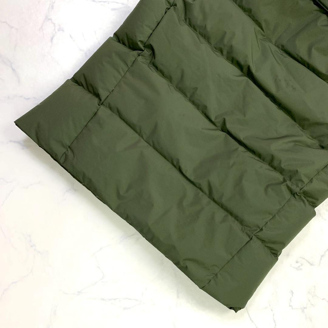 現行タグ★ポロラルフローレン ダウンベスト ビッグポニー カーキ L　D693