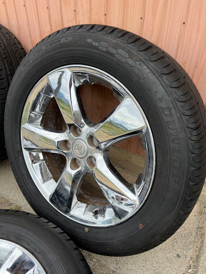 国産　2021年製　235/55R18 4本　トヨタ純正　ハリアー　ヴァンガード