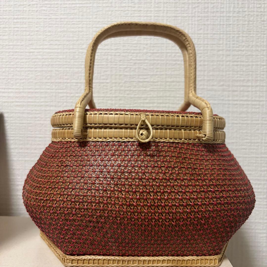 revi　タイ王室御用達 プラニー工房　カゴバック 竹籠