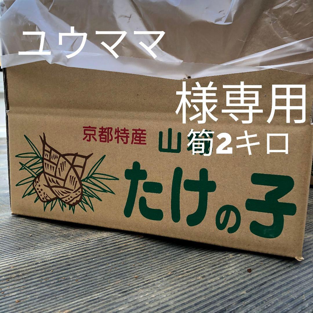 ユウママ　筍2キロ箱込み