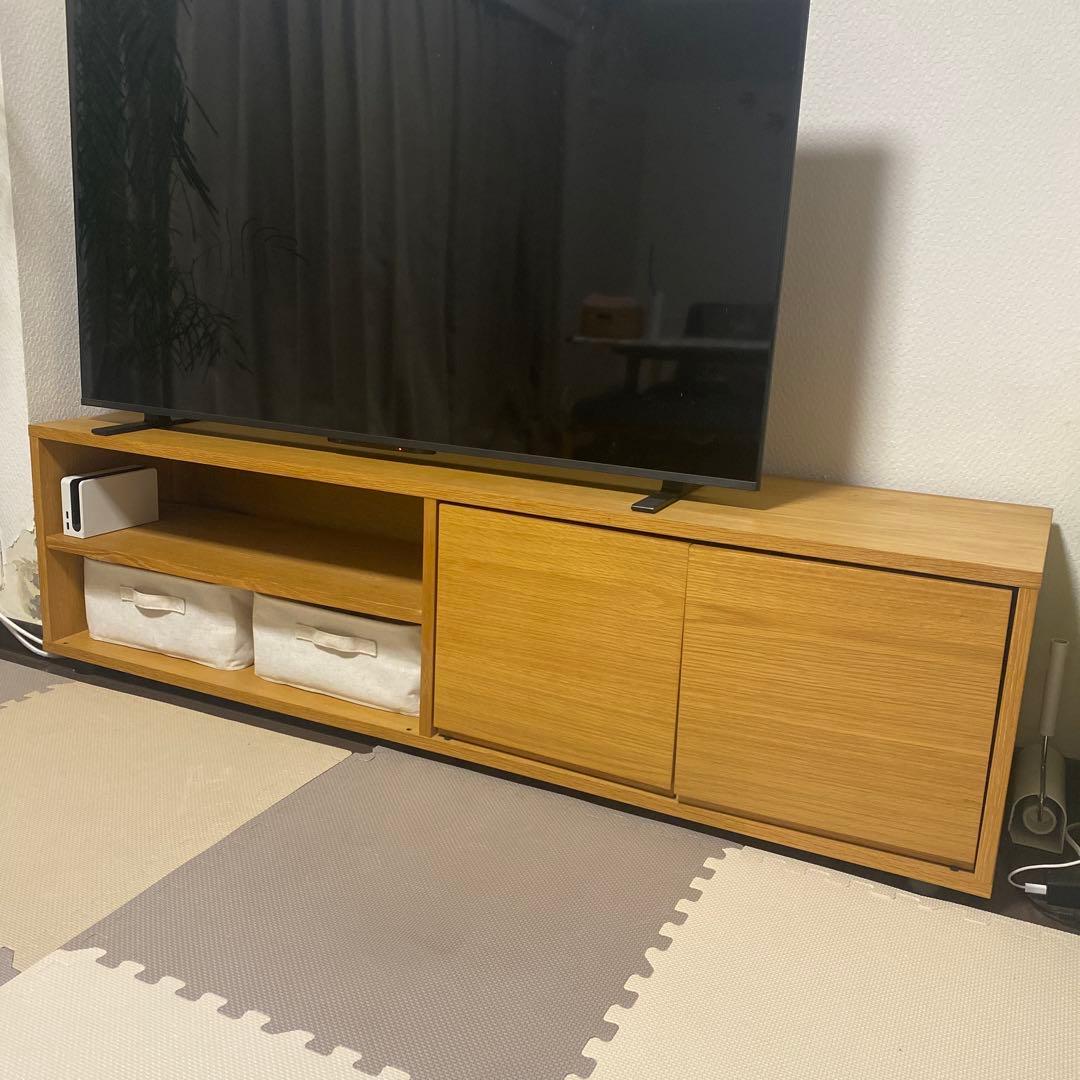 モモ　無印良品　テレビボード　ナチュラル