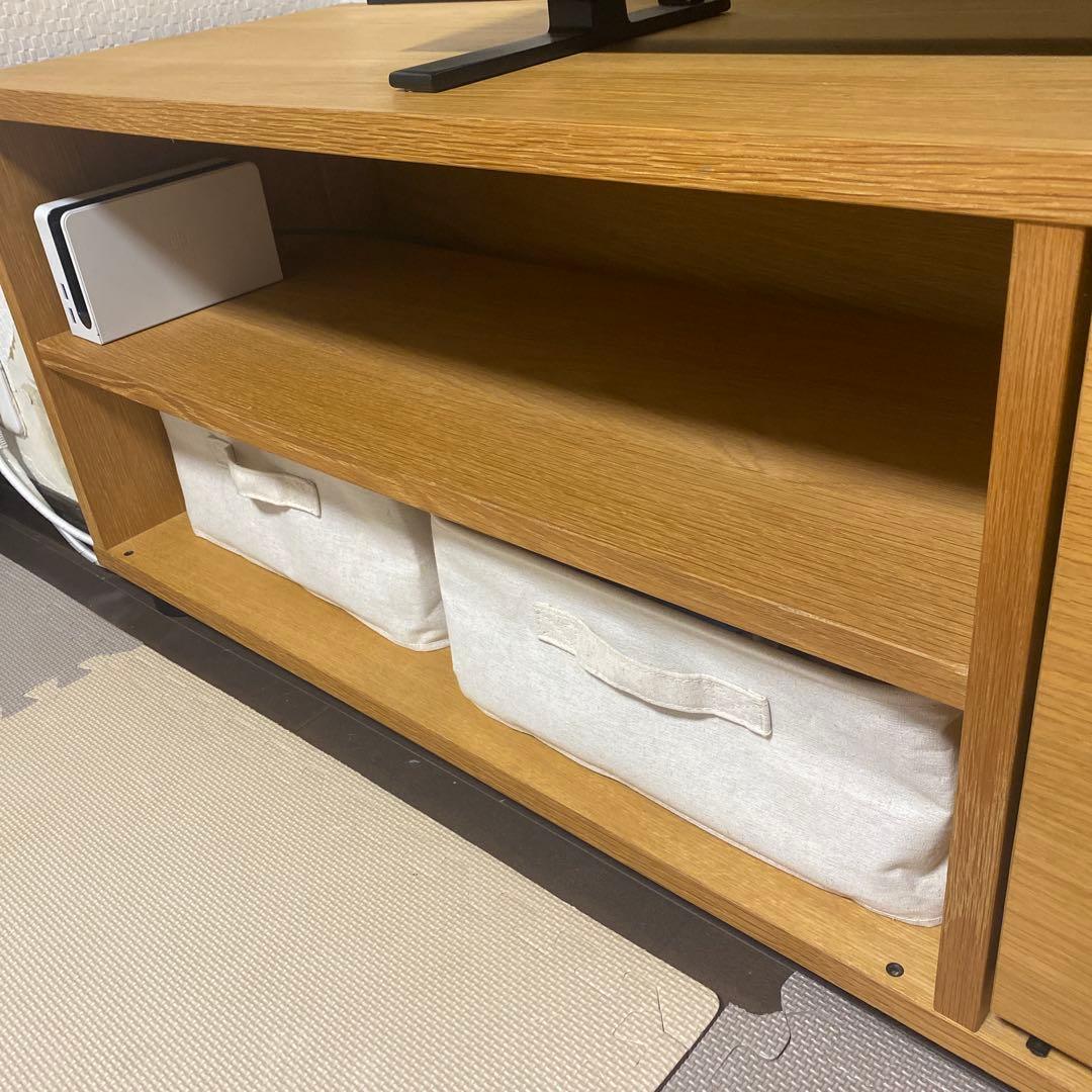 モモ　無印良品　テレビボード　ナチュラル
