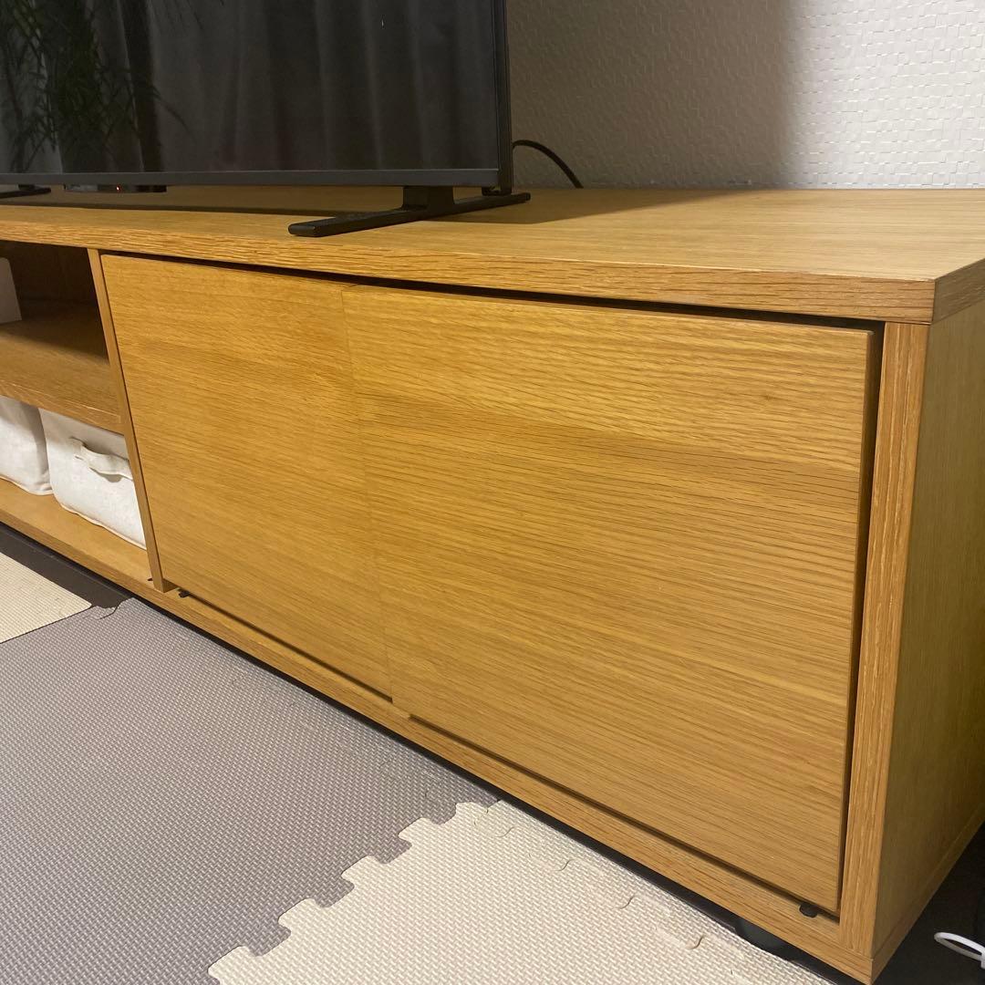 モモ　無印良品　テレビボード　ナチュラル