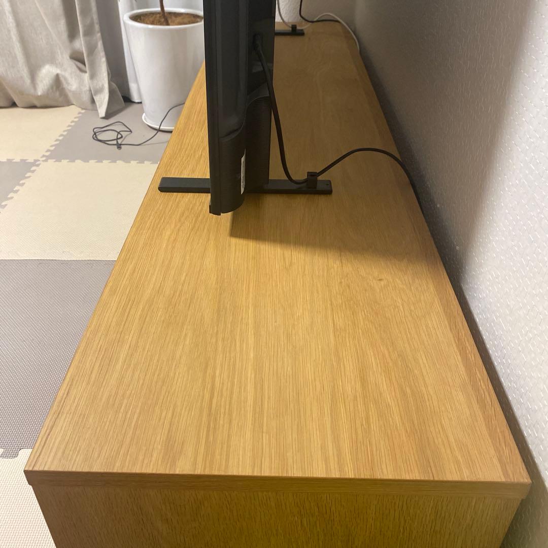 モモ　無印良品　テレビボード　ナチュラル