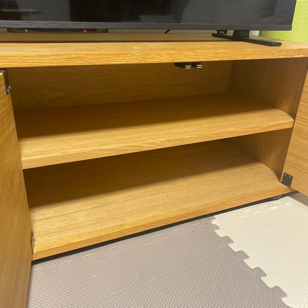 モモ　無印良品　テレビボード　ナチュラル