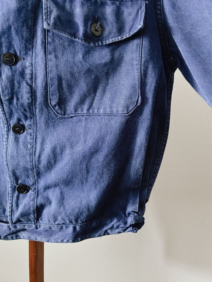 フランス　ヴィンテージ　サイクリスト　ジャケット　ワーク　ユーロ　軍