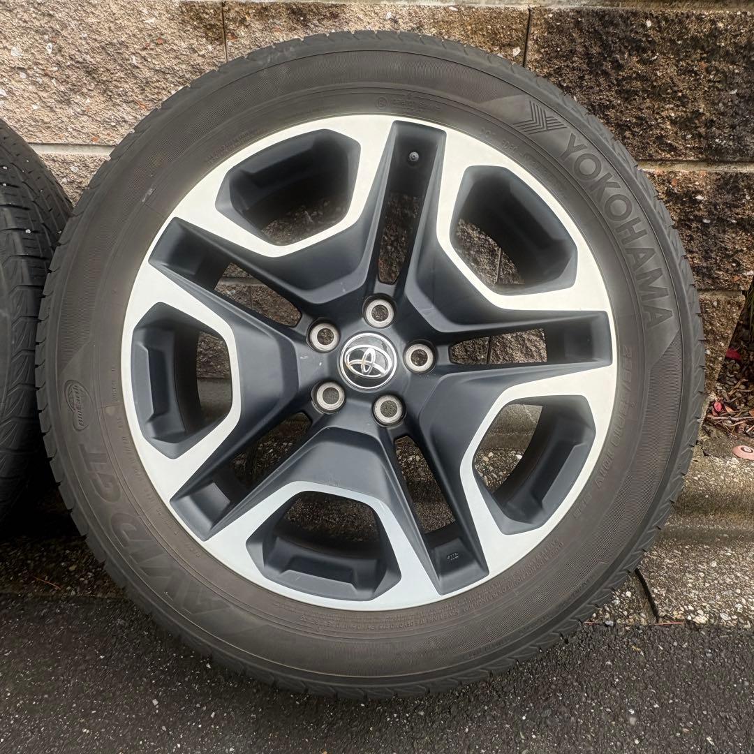 【送料込み】RAV4アドベンチャー 純正ホイールタイヤ4本セット 19inch