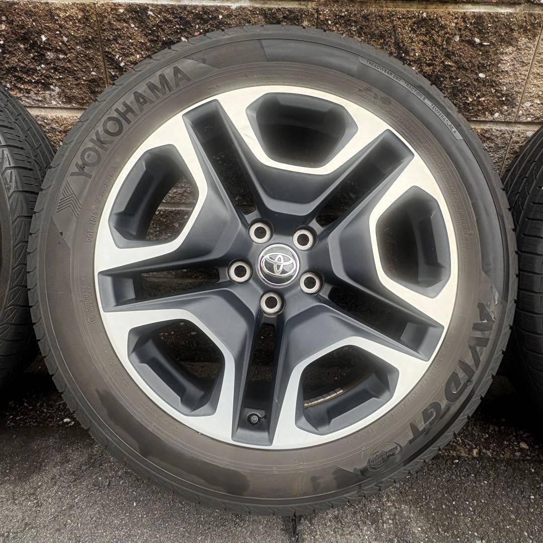 【送料込み】RAV4アドベンチャー 純正ホイールタイヤ4本セット 19inch