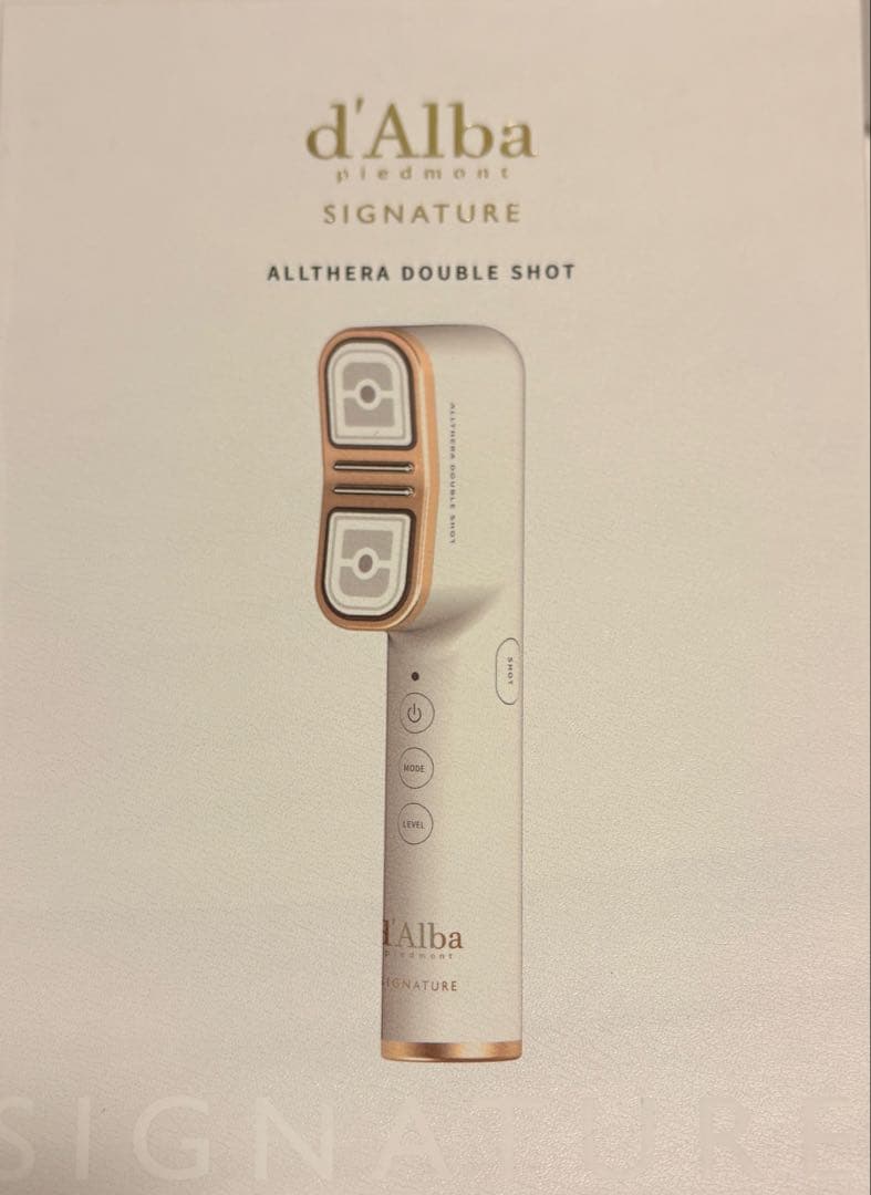 d'Alba Allthera Double Shot 美顔器