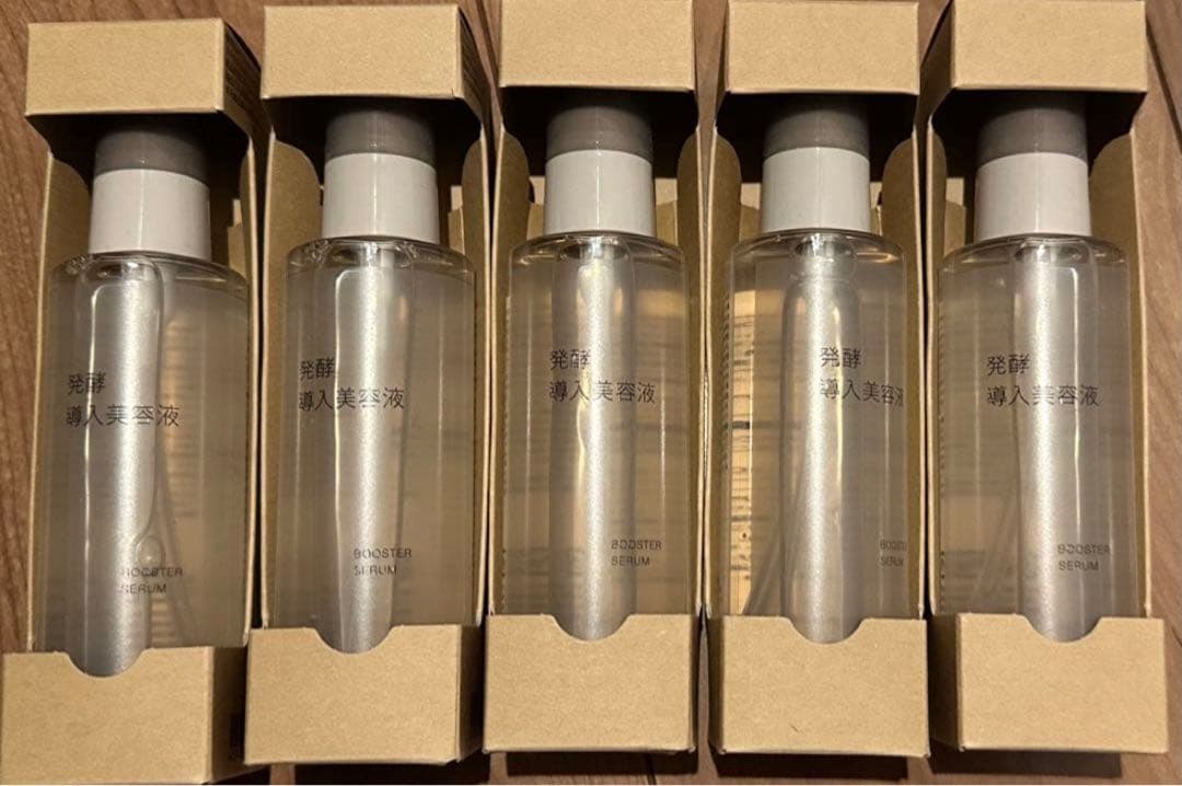 【新品未使用】無印良品 発酵導入美容液100mL 5本セット