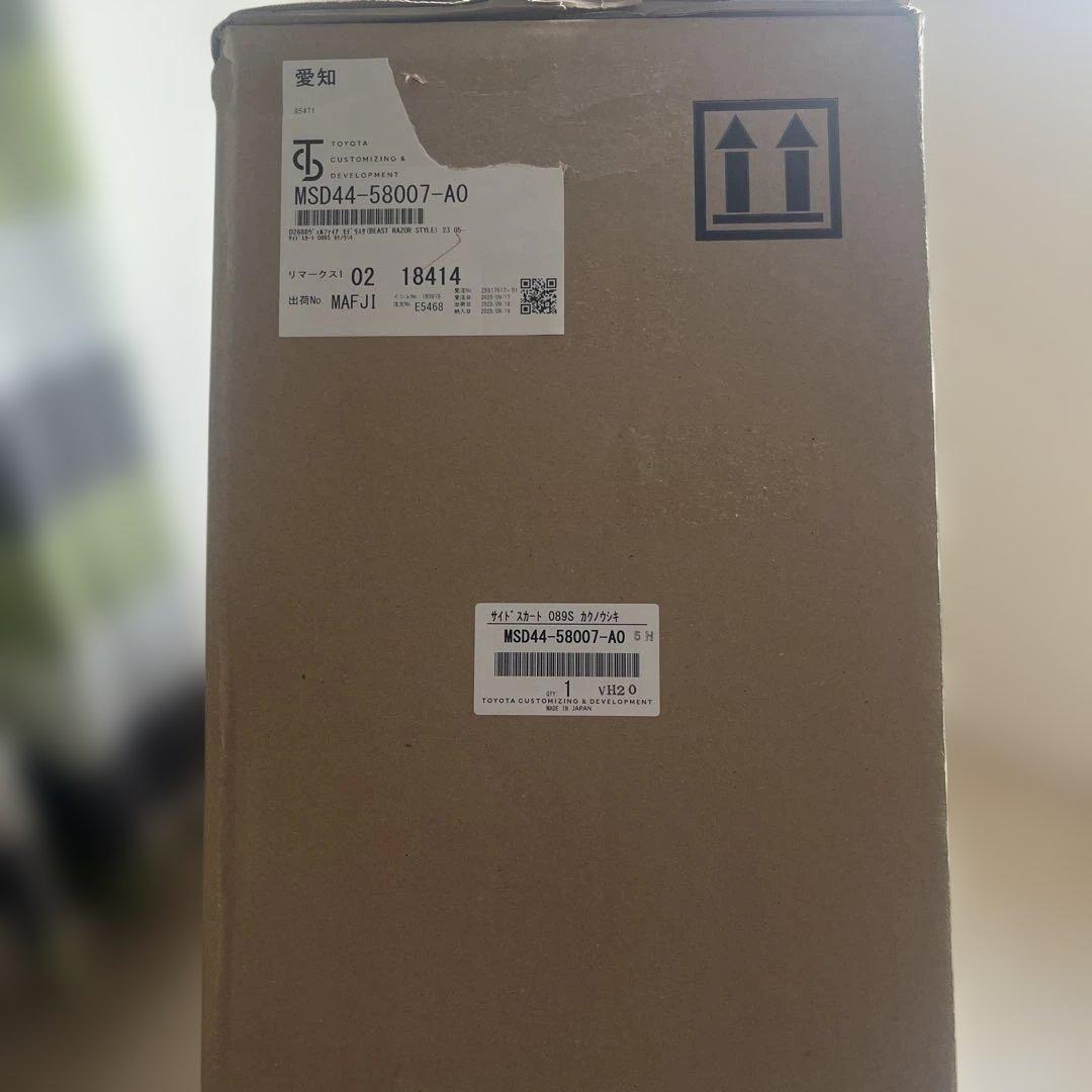 sustinaさん専用 モデリスタサイドスカート