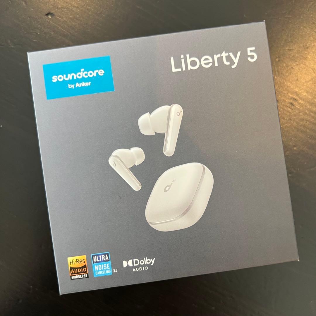 【保証書付】アンカー　Soundcore Liberty 5 ホワイト