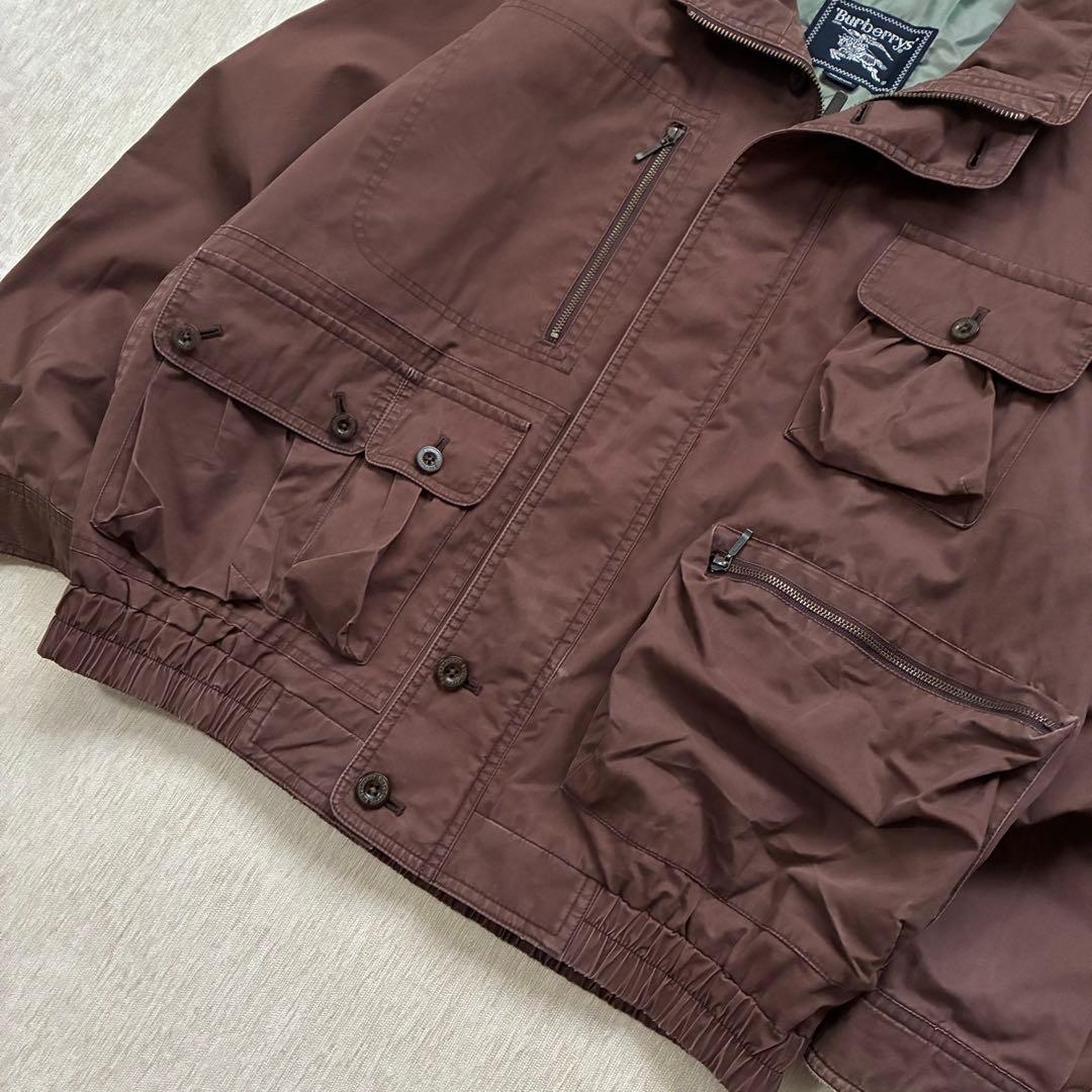 Burberrys ミリタリージャケット　ブルゾン　裏地タマムシ　ヴィンテージ