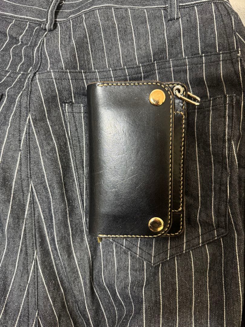 トラッカーウォレット2個セット　little wingのウォレットチェーン付き