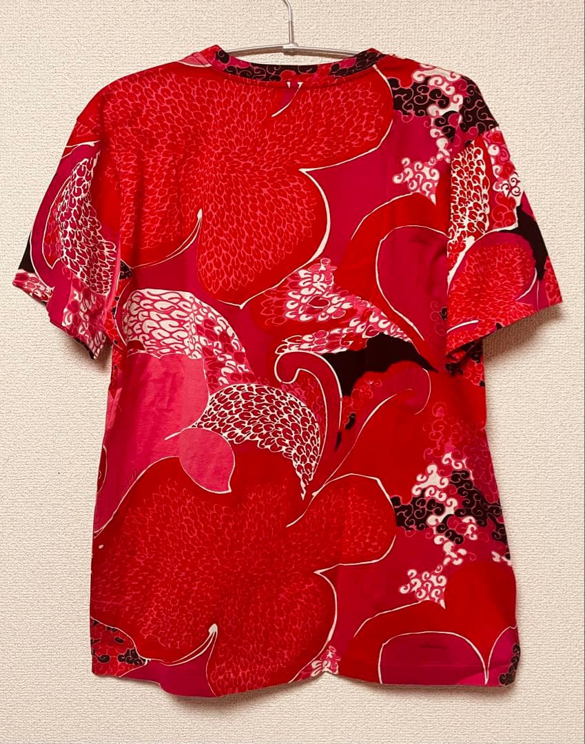 Gucci シルクシャツ　赤　トムフォード期 ヴィンテージ　美品　正規店購入