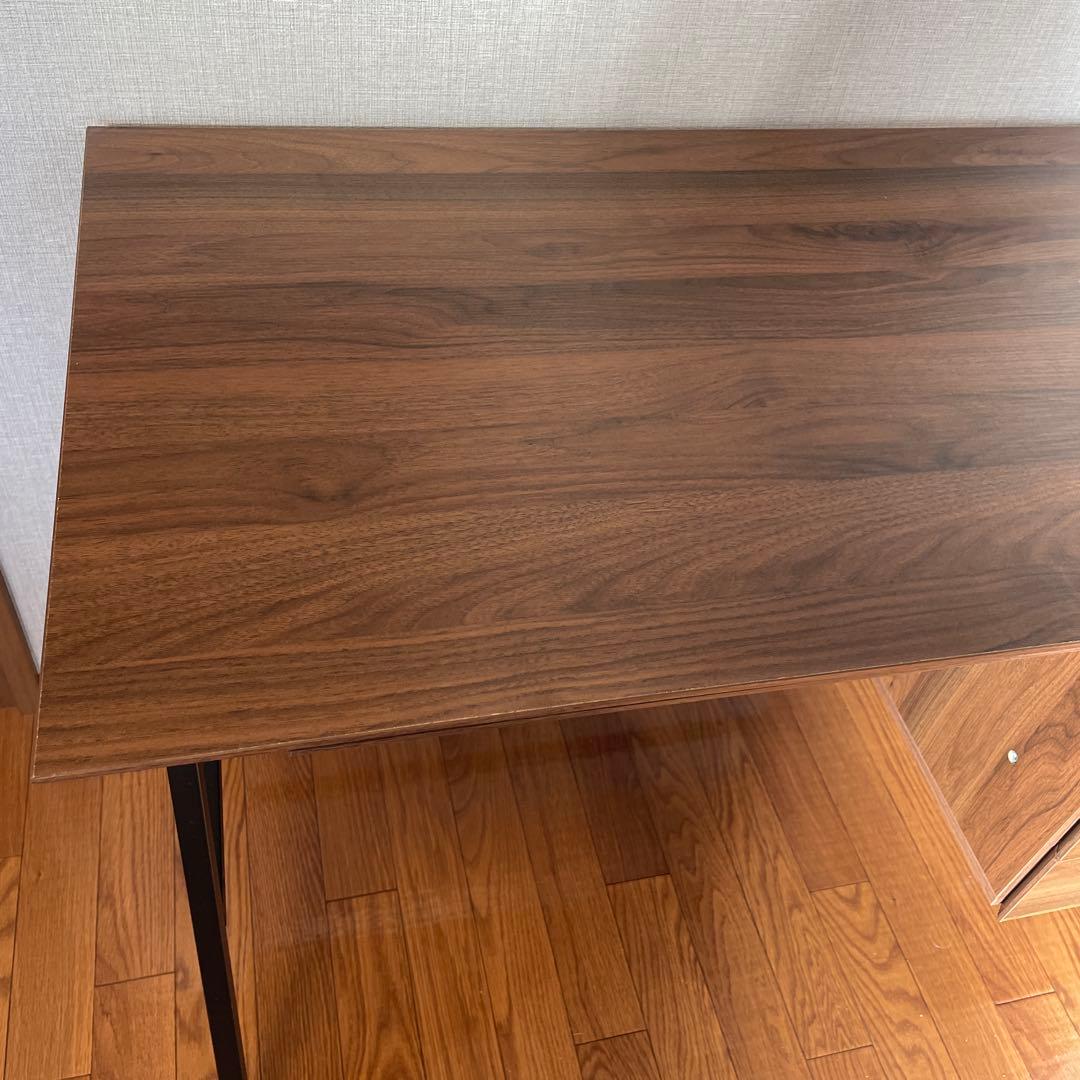 ニトリ　デスクワゴン付き DX001 120 MBR