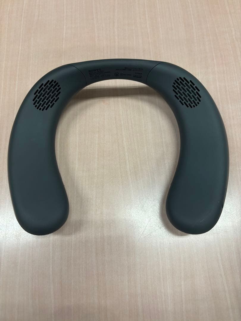 ネックスピーカー 黒 グレー