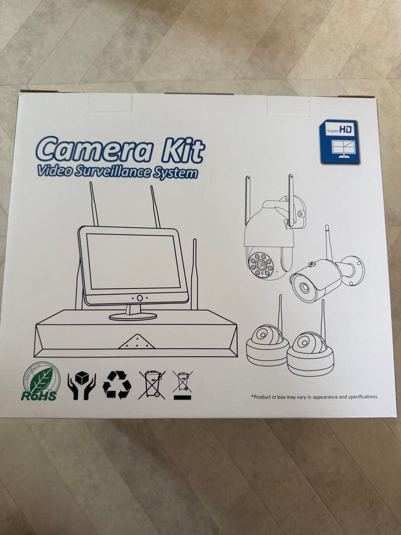 ✴︎防犯カメラ(屋外・家庭用)ワイヤレス工事不要✴︎