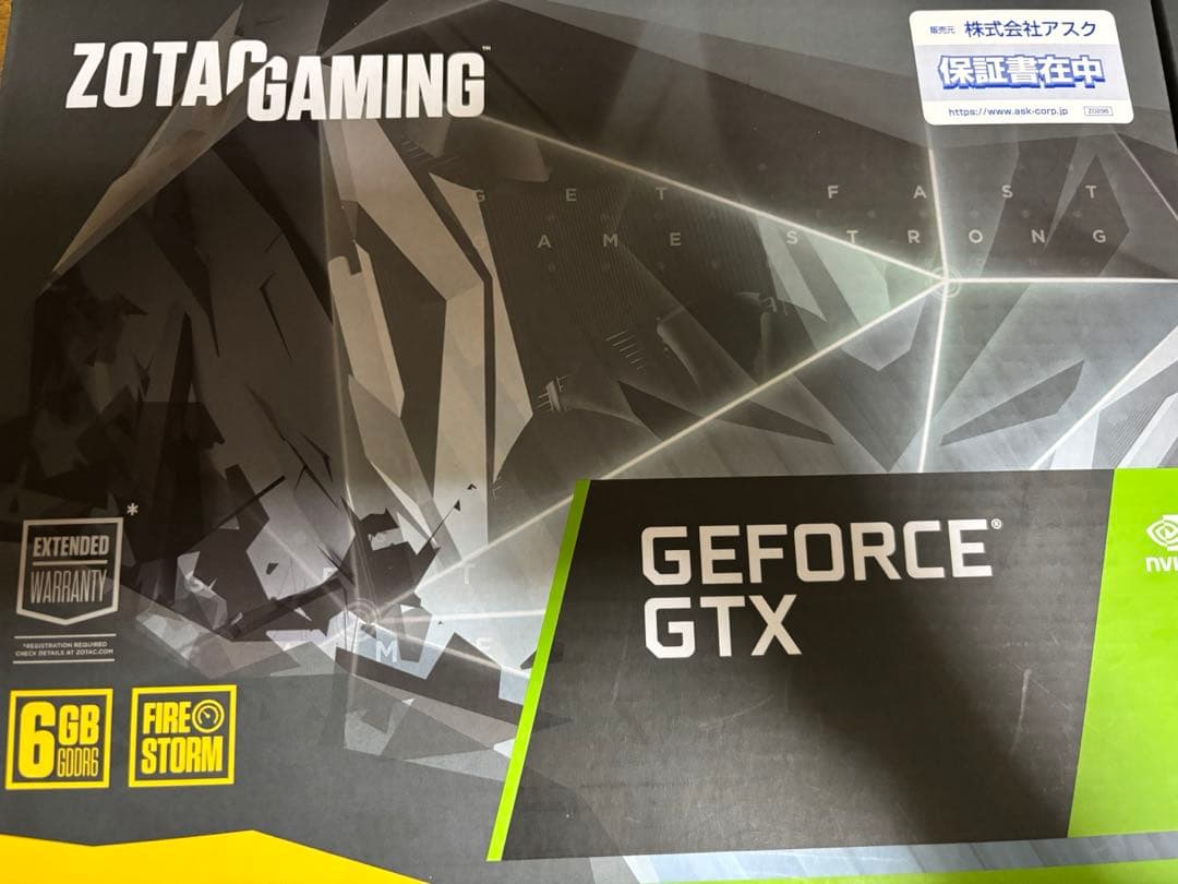 グラフィックボード・グラボ・ビデオカード ZOTAC GAMING GEFORCE GTX 6GB