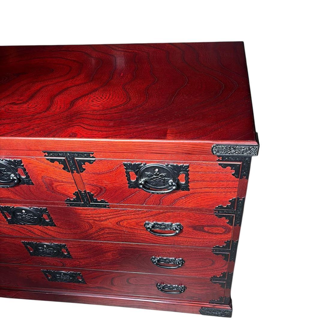 【極美品】飛鳥工芸家具 欅箪笥 整理箪笥 和服箪笥 着物箪笥 民芸家具