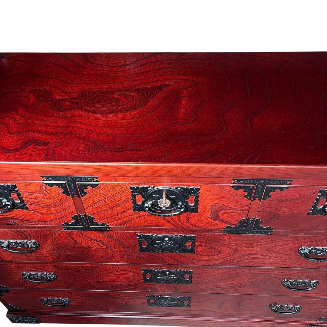 【極美品】飛鳥工芸家具 欅箪笥 整理箪笥 和服箪笥 着物箪笥 民芸家具