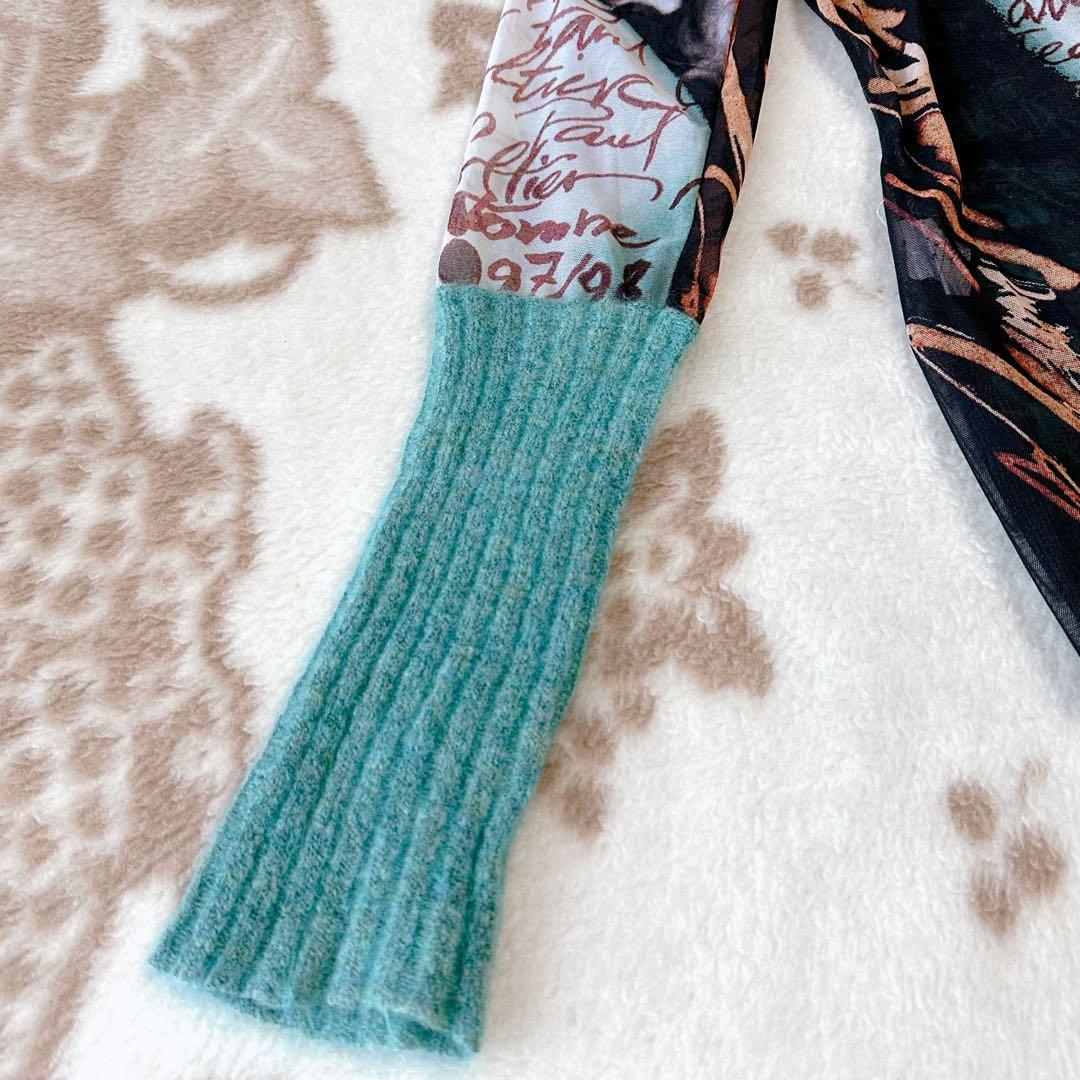 トップス Jean Paul Gaultier Fight Racism MESH TOP