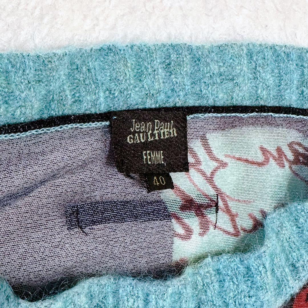 トップス Jean Paul Gaultier Fight Racism MESH TOP