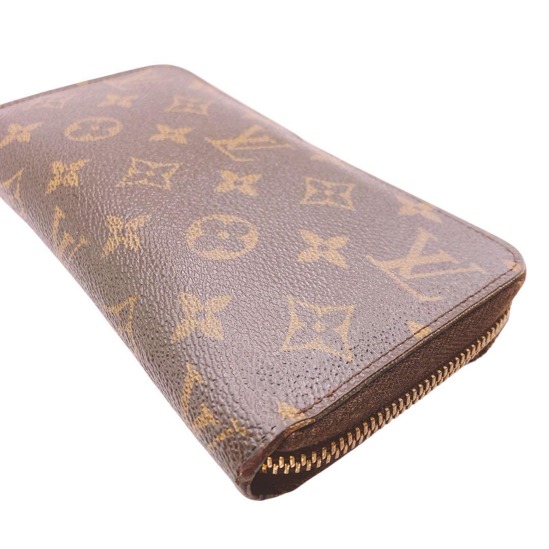 【ジャンク】LOUIS VUITTON モノグラム ジッピーウォレット☆鑑定済み