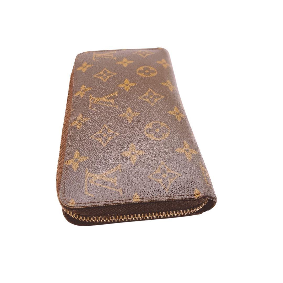 【ジャンク】LOUIS VUITTON モノグラム ジッピーウォレット☆鑑定済み