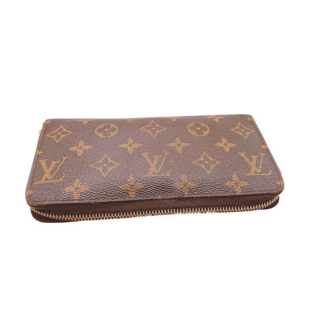 【ジャンク】LOUIS VUITTON モノグラム ジッピーウォレット☆鑑定済み