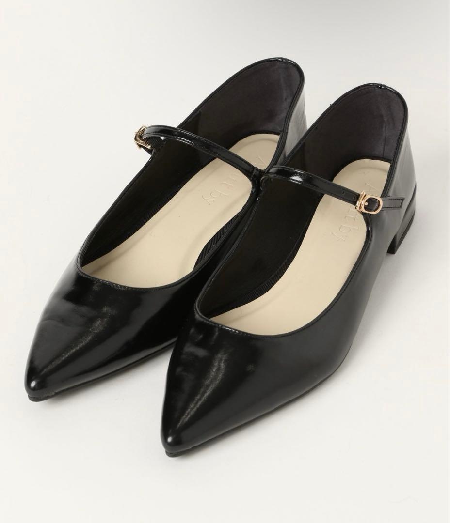 A part メリージェーン　パンプス　ブラック　L