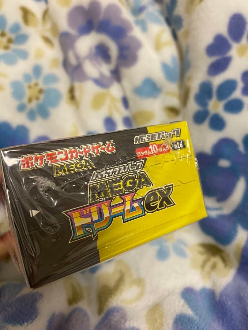 シュリンク付きポケモンカードMEGA ハイクラスパック　ドリーム ex1BOX
