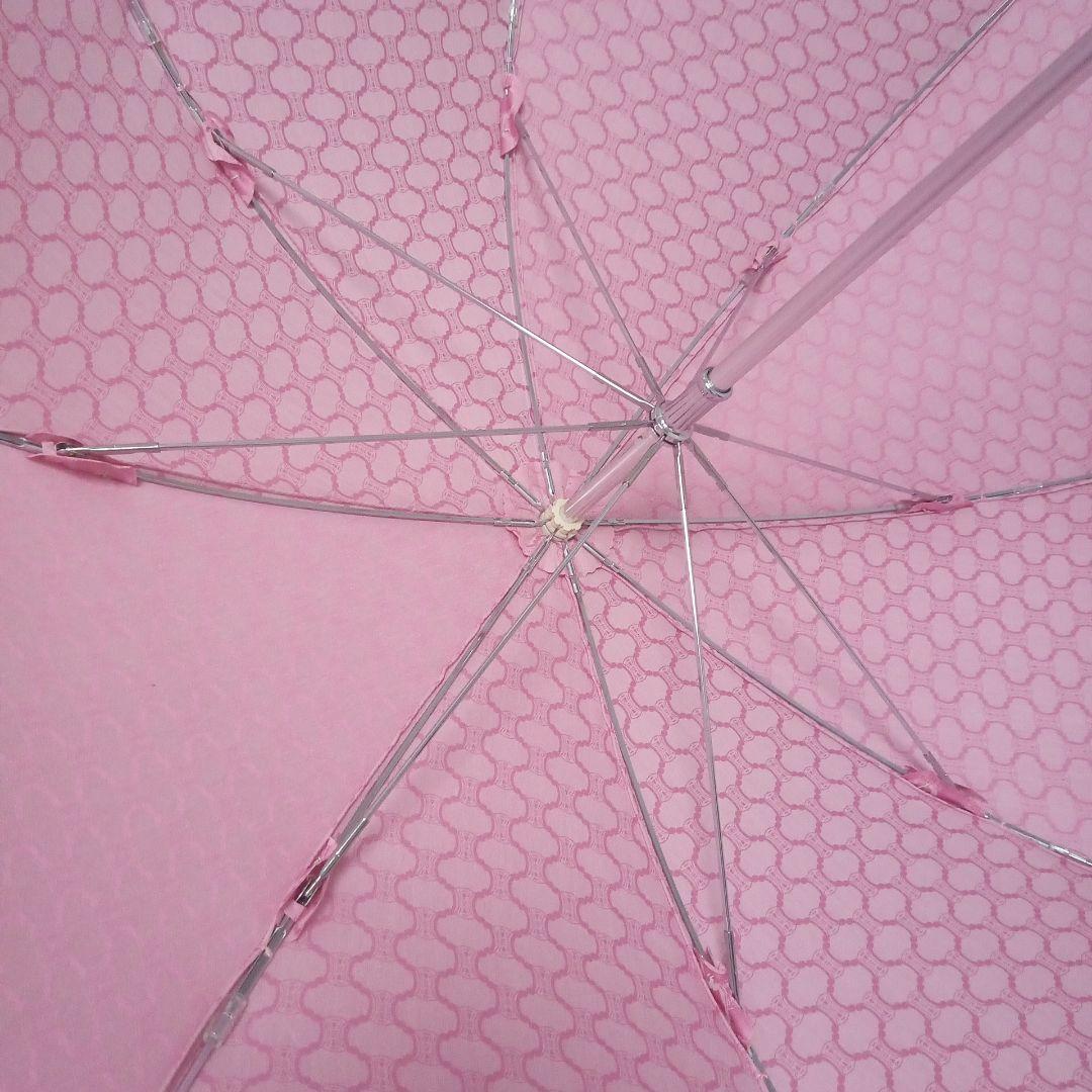 美品★CELINE★セリーヌ★マカダム柄★雨傘★軽量