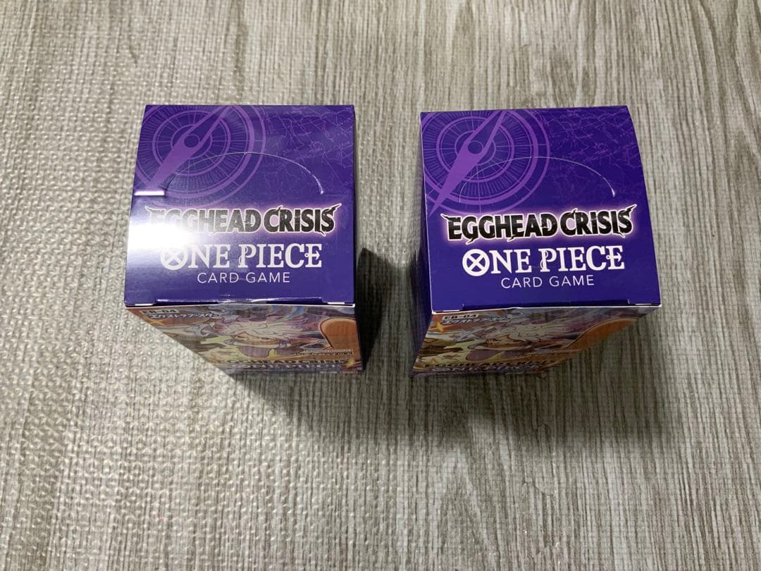 ワンピースカード　EGGHEAD CRISIS 未開封BOX2箱セット