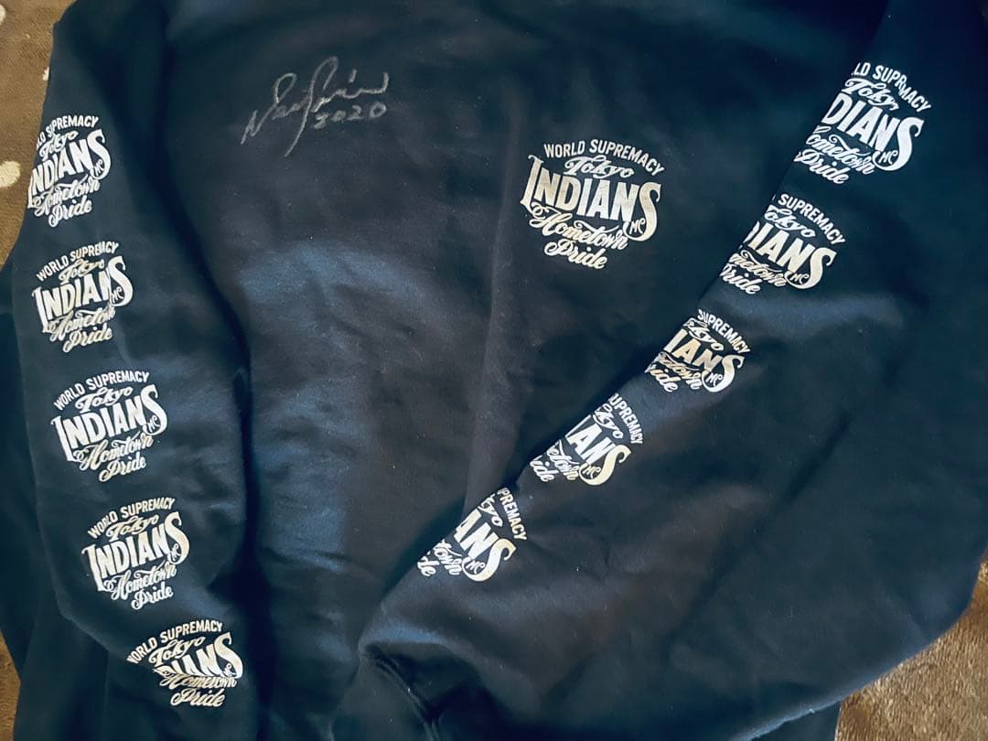 東京インディアンズ・島さんサイン入りスエット美品