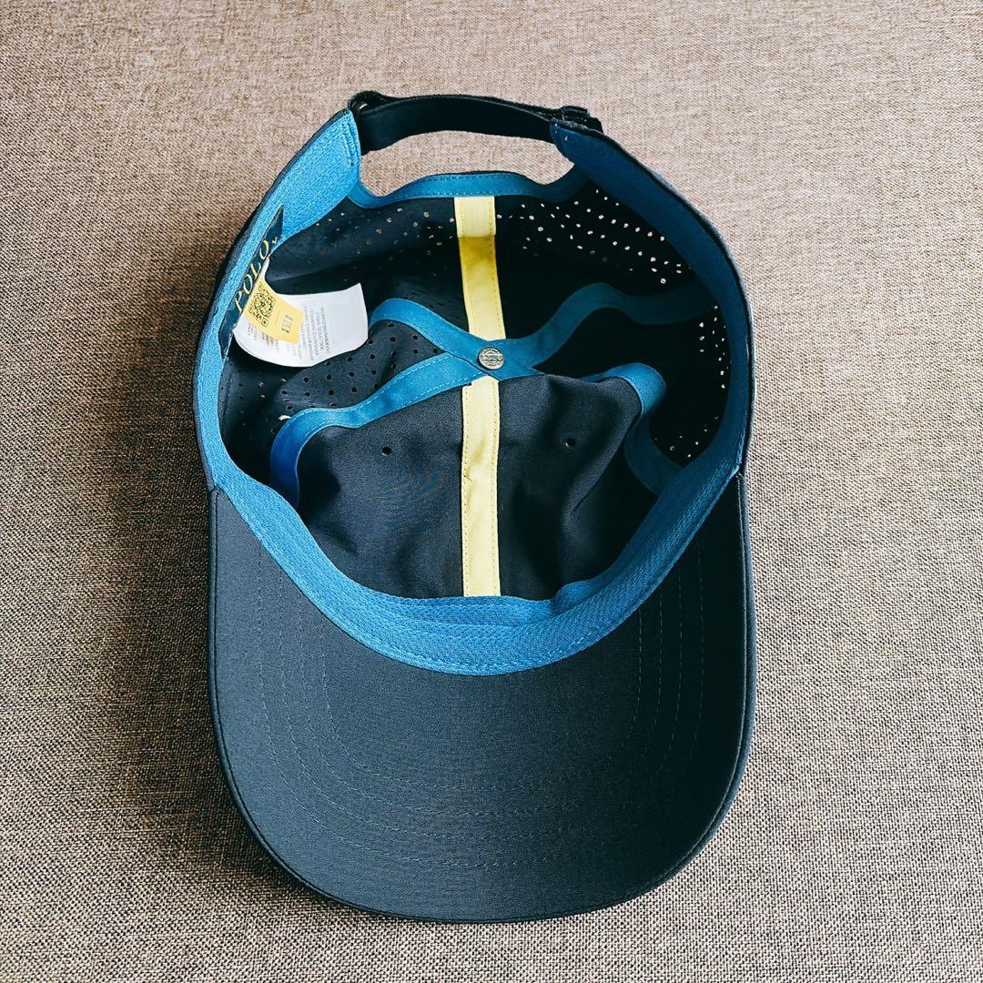 POLO ラルフローレン　AO 2025 ネイビーキャップ 通気性メッシュ