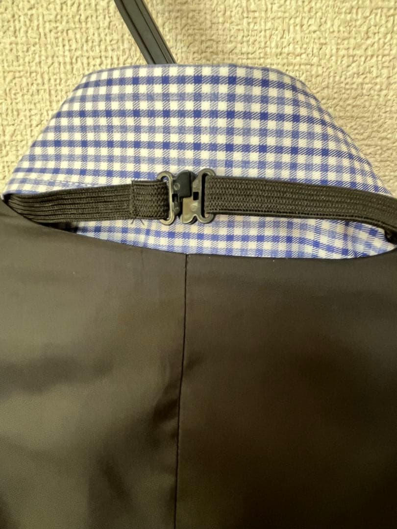 【男の子】ワンダーファクトリーフォーマルスーツ 160Ａネイビーブルーチェック