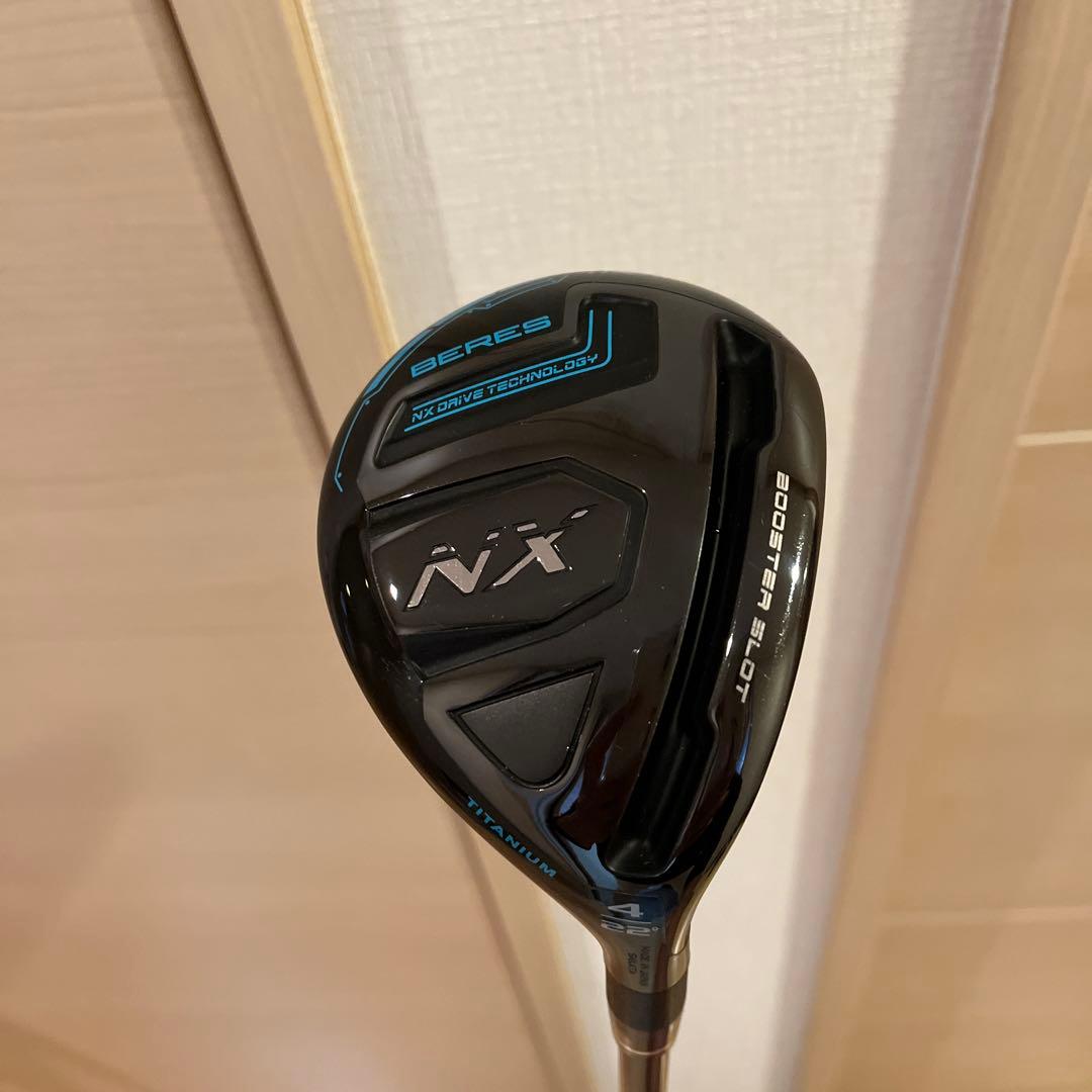 本間ゴルフ　ベレスNXユーティリティ4U－Ｓ　TP5X ２球付