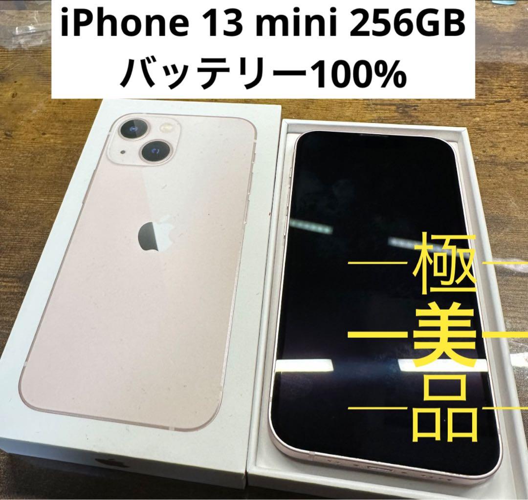 iPhone 13 mini ピンク　256GB SIMフリー本体